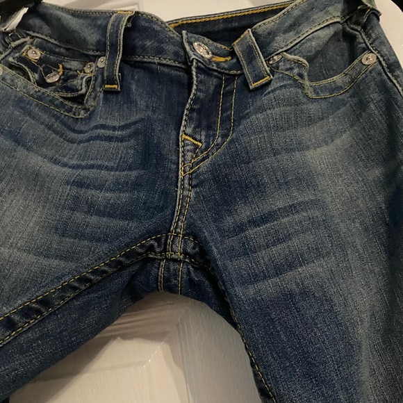 True Religion Blue Bootcut Jeans - Picture 5 of 6